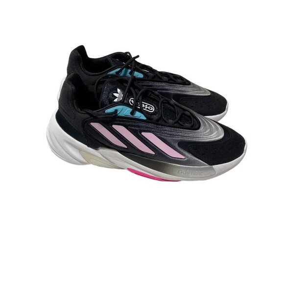 Adidas OZELIA W CORE BLACK, CLEAR PINK & WHITE - Picture 6 of 11